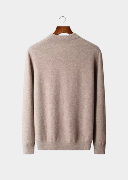 Pure Extra-Fine Merino Wool Classic Sweater Polo | Arventti