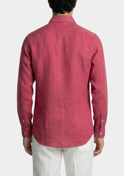 Portofino Coastal Shirt - Pink | Arventti