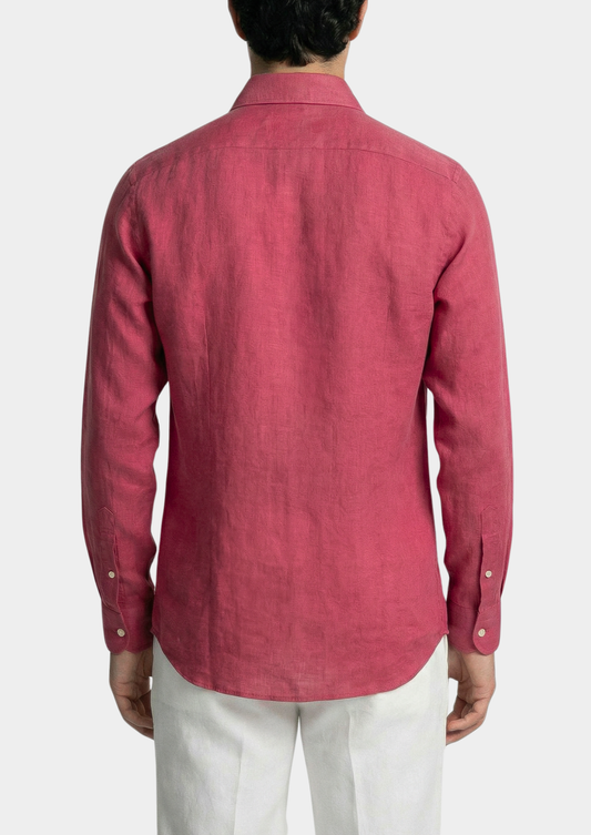 Portofino Coastal Shirt - Pink | Arventti