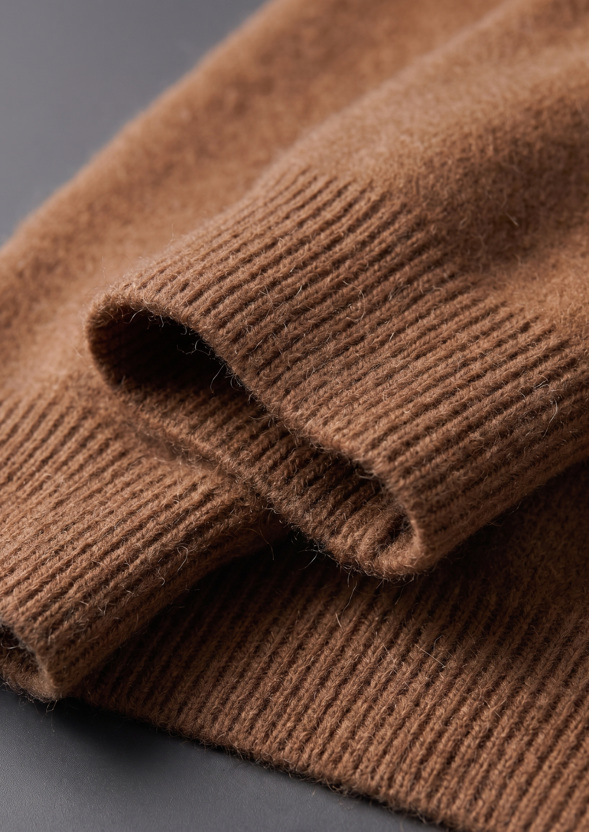 Pure Extra-Fine Merino Wool Caramel Luzzo Set | Arventti