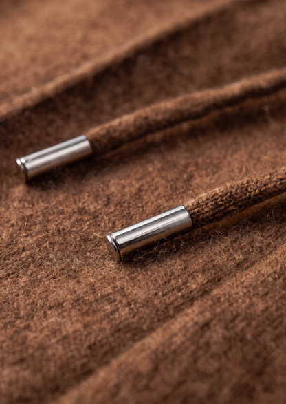 Pure Extra-Fine Merino Wool Caramel Luzzo Set | Arventti