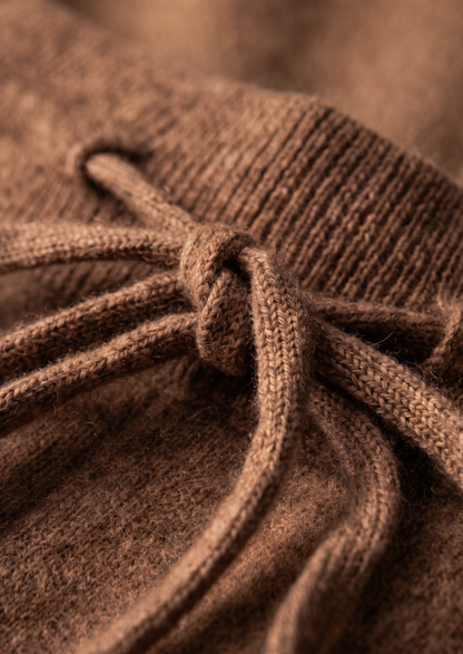 Pure Extra-Fine Merino Wool Caramel Luzzo Set | Arventti