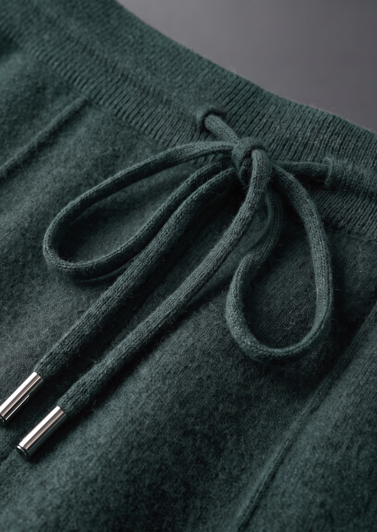 Pure Extra-Fine Merino Wool Sea Green Luzzo Set | Arventti