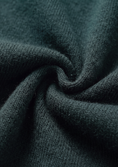 Pure Extra-Fine Merino Wool Sea Green Luzzo Set | Arventti