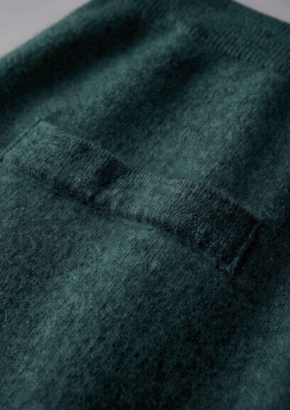 Pure Extra-Fine Merino Wool Sea Green Luzzo Set | Arventti