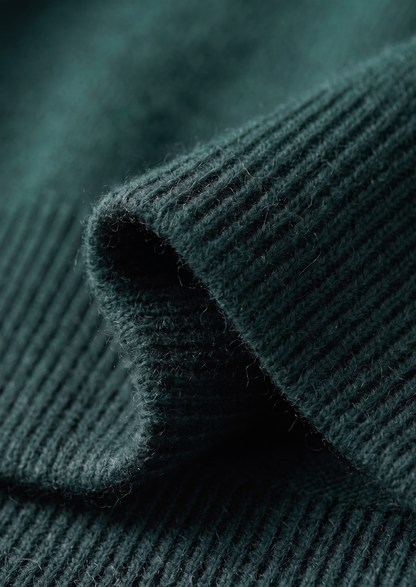 Pure Extra-Fine Merino Wool Sea Green Luzzo Set | Arventti
